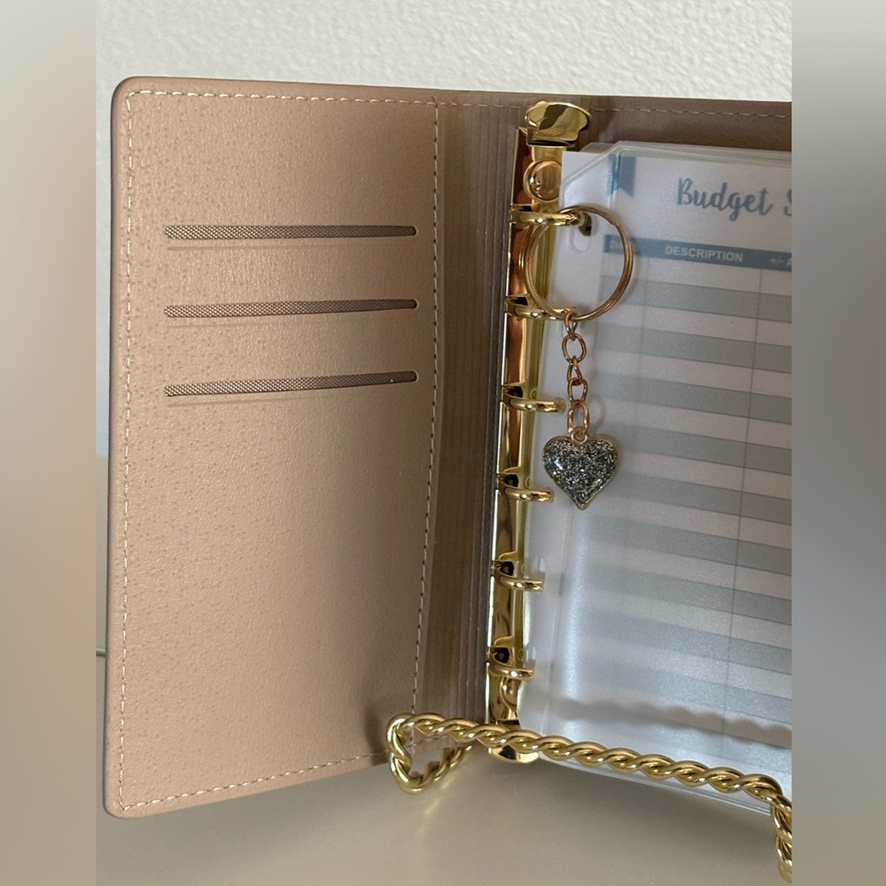 Brand New A7 Tri-Fold Wallet with Inserts for Cash Budgeting / Stuffing - Picture 5 of 8